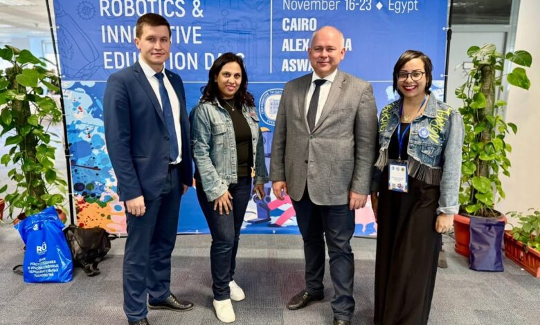 الاسكندرية تستقبل الروبوتات الروسية الاسكندرية تستقبل الروبوتات الروسية