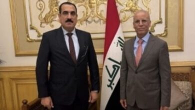 السفير العراقي يلتقي وكيل وزير التعليمالعالي والبحث العلمي العراقي