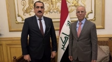 السفير العراقي يلتقي وكيل وزير التعليمالعالي والبحث العلمي العراقي