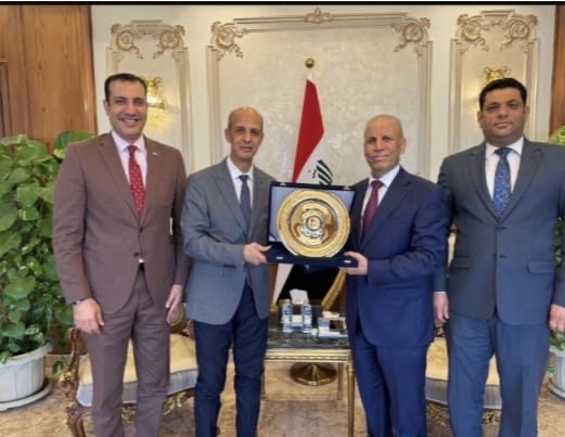 السفير العراقي يلتقي رئيس جامعة بني سويف في القاهرة السفير العراقي يلتقي رئيس جامعة بني سويف في القاهرة