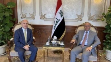 السفير العراقي استقبل سفير جورجيا بالقاهرة السفير العراقي استقبل سفير جورجيا بالقاهرة