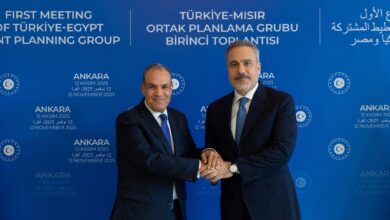 وزيرا الخارجية المصرى والتركى يشاركان فى اجتماع مجموعة التخطيط المشتركة بأنقرة