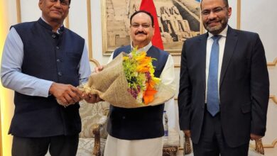 نشاط سفير الهند يؤتى ثماره وزير الصحة في زيارة رسمية لمصر لتعزيز التعاون بين البلدين