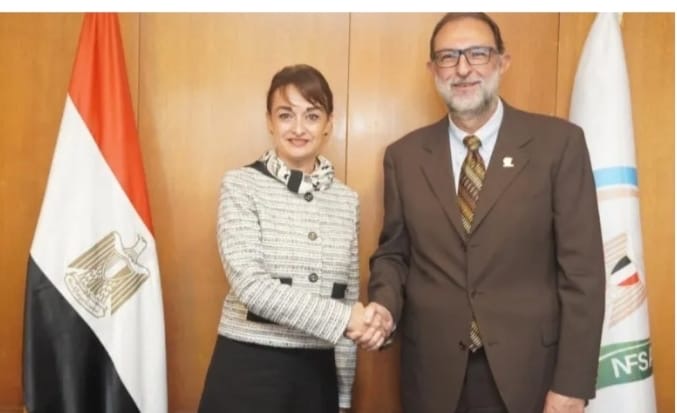 سفيرة رومانيا تشيد بالجهود المبذولة لتحديث منظومة سلامة الغذاء في مصر