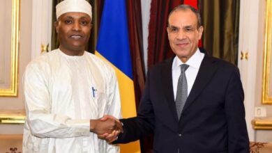 وزير الخارجية والهجرة يستقبل نظيره التشادي لبحث سبل تعزيز العلاقات الثنائية وزير الخارجية والهجرة يستقبل نظيره التشادي لبحث سبل تعزيز العلاقات الثنائية