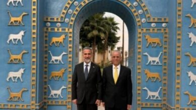 السفير العراقي يستقبل رئيس مجلس مفوضي هيئة الاعلام والاتصالات السفير العراقي يستقبل رئيس مجلس مفوضي هيئة الاعلام والاتصالات