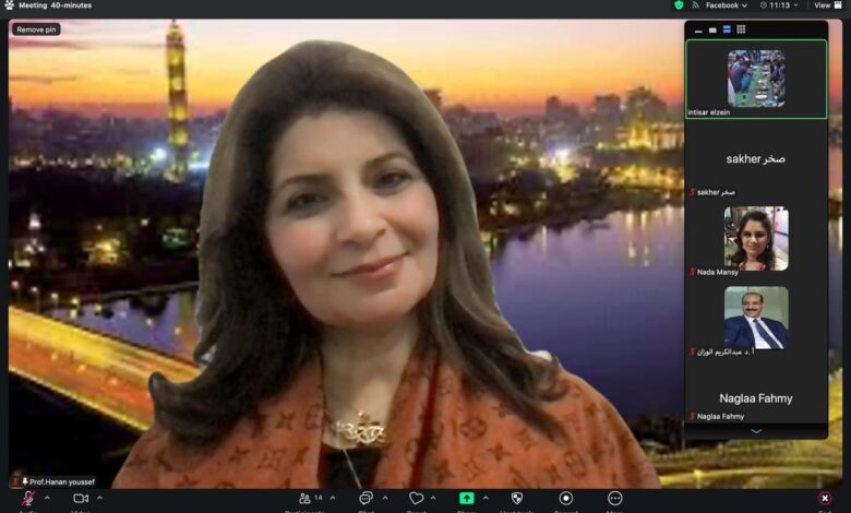 في اليوم الدولي لمنع العنف ضد النساء: صالون حنان يوسف الثقافي يطلق مبادرة ” نحميها ” لمنع العنف الرقمي في اليوم الدولي لمنع العنف ضد النساء: صالون حنان يوسف الثقافي يطلق مبادرة ” نحميها ” لمنع العنف الرقمي