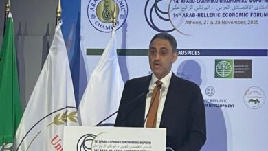 السفير علي بن ابراهيم المالكي يشارك في افتتاح الملتقى الاقتصادي العربي اليوناني