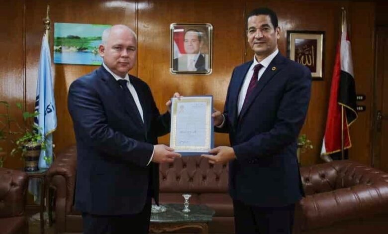 تعاون روسي مع اكاديمية السادات تعاون روسي مع اكاديمية السادات