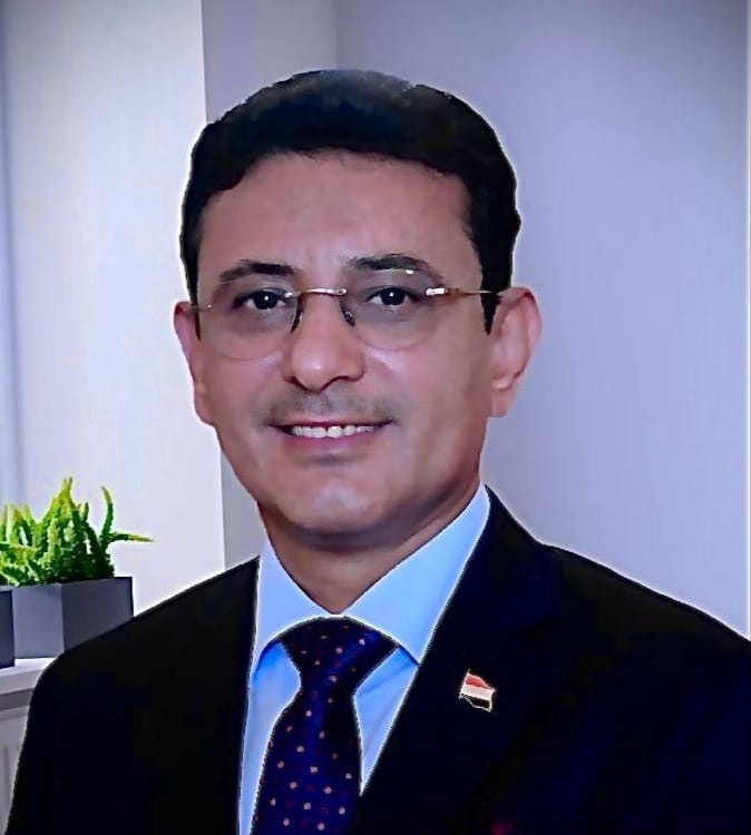 السفير محمد علي مارم قبل ساعات من افتتاح المتحف المصري هذا المشروع يعد إنجازاً حضارياً واقتصادياً غير مسبوق