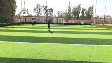 في ختام جولته التي امتدت ثلاثة أيام بالواحات البحرية.. محافظ الجيزة يفتتح الملعب الخماسي وصالة ألعاب القوى بنادي المناجم