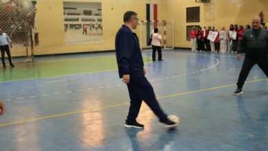 محافظ الجيزة يُطلق المهرجان الرياضي الأول للكيانات الشبابية بالمحافظة