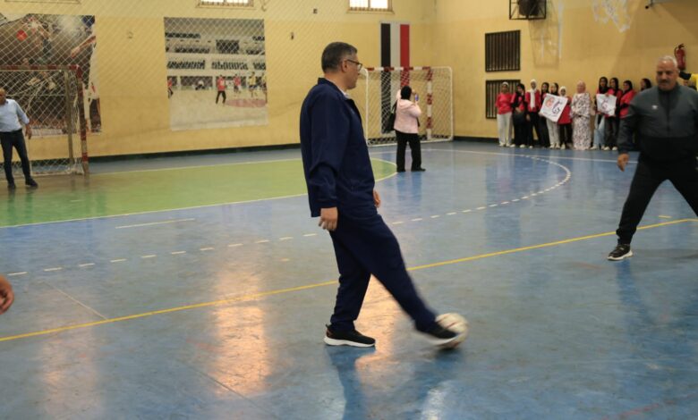محافظ الجيزة يُطلق المهرجان الرياضي الأول للكيانات الشبابية بالمحافظة