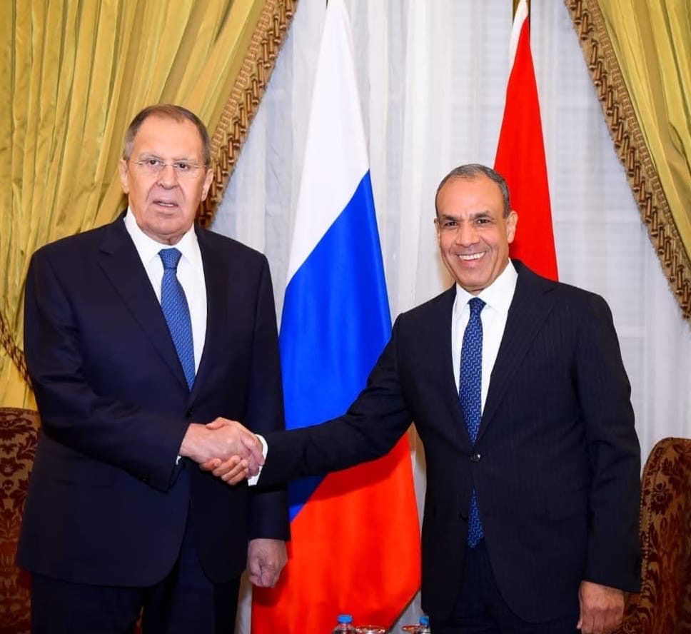 مشاورات سياسية بين وزيرى الخارجية المصرى والروسي بالقاهرة