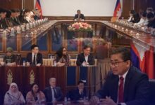 مؤتمر صحفي للخارجية الكمبوديه حول آخر تطورات القتال بين تايلاند وكمبوديا