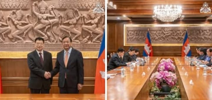 المبعوث الصيني الخاص يتحدث في بنوم بينه حول جهود إزالة التصعيد في كامبوديا-تايلاند