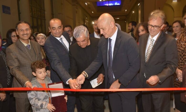 نفرتاري أحياء جمال اجمل الجميلات في معرض يفتتحه السفير الايطالي بالقاهرة