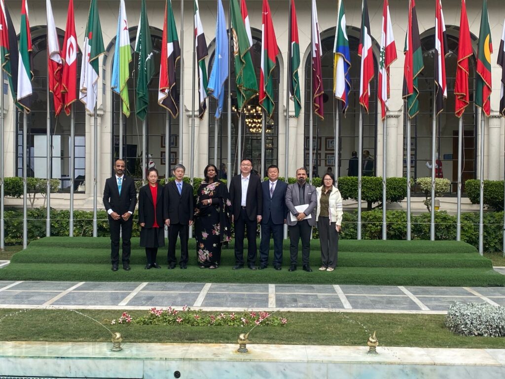 زيارة الوفد الصيني للترويج للدورة (8) لمعرض الصين والدول العربية