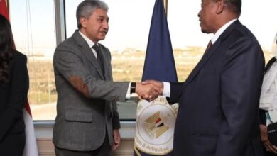 وزير السياحة والآثار يبحث مع وزير الإعلام والثقافة والفنون والرياضة التنزاني سبل تعزيز التعاون في المجالات ذات الاهتمام المشترك وزير السياحة والآثار يبحث مع وزير الإعلام والثقافة والفنون والرياضة التنزاني سبل تعزيز التعاون في المجالات ذات الاهتمام المشترك