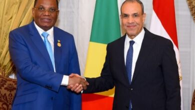 وزير الخارجية يلتقي وزير خارجية جمهورية الكونجو لبحث تعزيز التعاون الثنائي