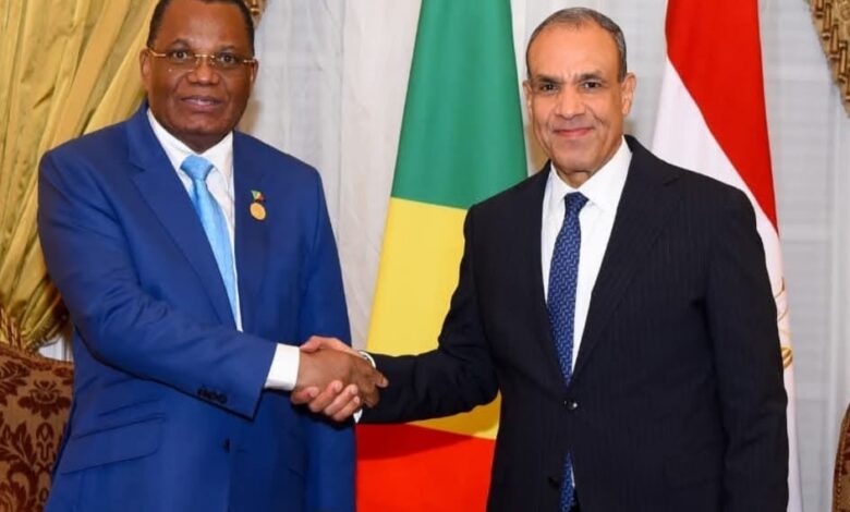 وزير الخارجية يلتقي وزير خارجية جمهورية الكونجو لبحث تعزيز التعاون الثنائي