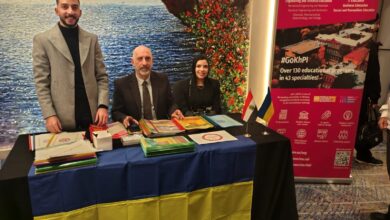 اوكرانيا تقدم إمكاناتها التعليمية في معرض EDU Gate