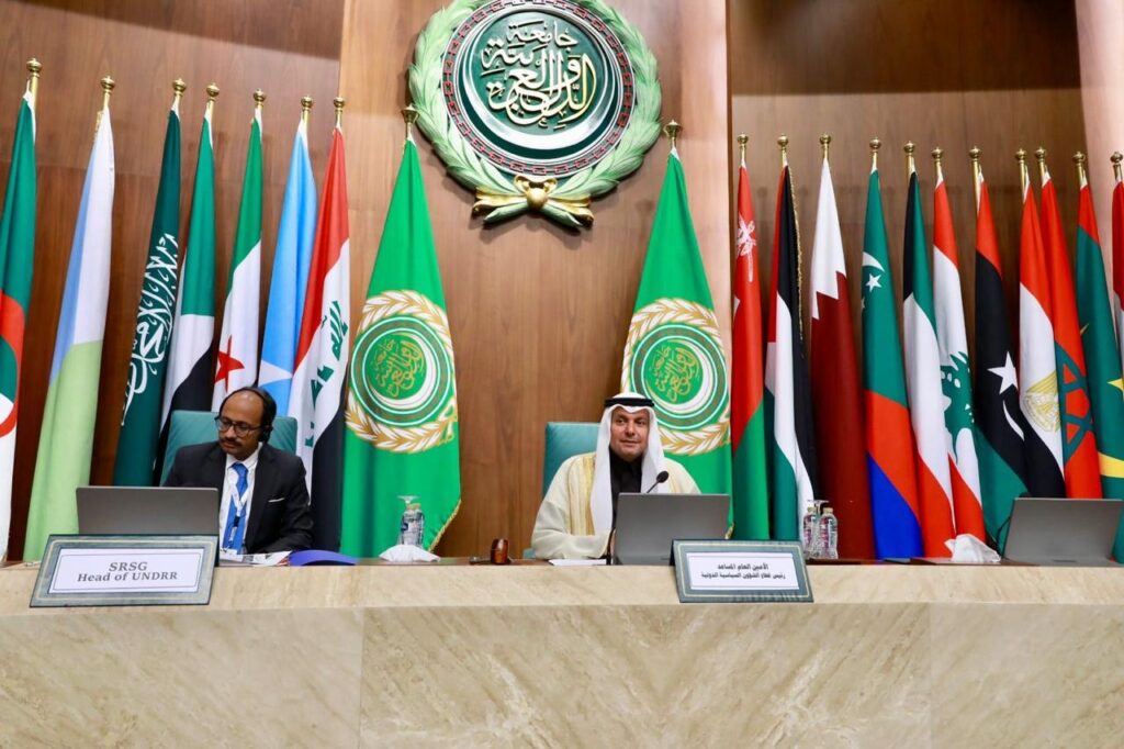 جامعة الدول العربية تطلق أعمال المنتدى العربي الأول للإنذار المبكر والاستعداد للكوارث جامعة الدول العربية تطلق أعمال المنتدى العربي الأول للإنذار المبكر والاستعداد للكوارث