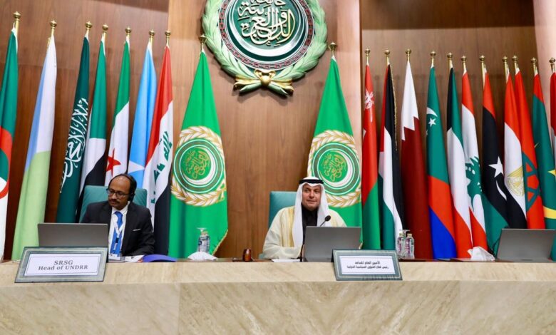 جامعة الدول العربية تطلق أعمال المنتدى العربي الأول للإنذار المبكر والاستعداد للكوارث جامعة الدول العربية تطلق أعمال المنتدى العربي الأول للإنذار المبكر والاستعداد للكوارث