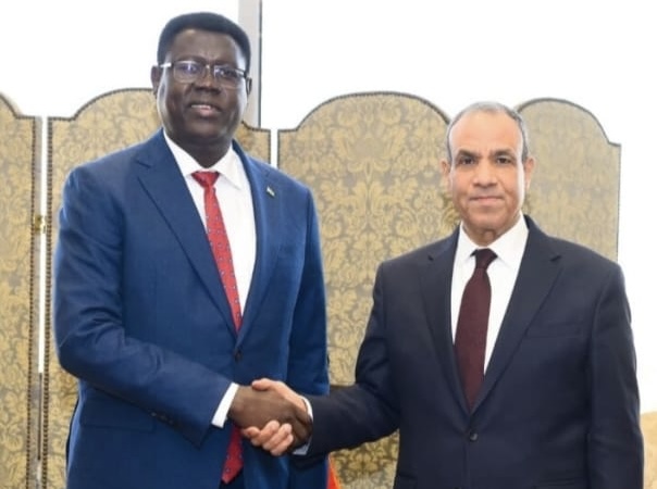 بدر عبد العاطي يؤكد في لقاء نظيره الجنوب سوداني دعم مصر للجهود الراميه إلي تحقيق الأمن والاستقرار في الجنوب