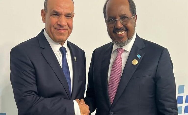 وزير الخارجية والهجرة يلتقي رئيس جمهورية الصومال الفيدرالية على هامش منتدى الدوحة وزير الخارجية والهجرة يلتقي رئيس جمهورية الصومال الفيدرالية على هامش منتدى الدوحة