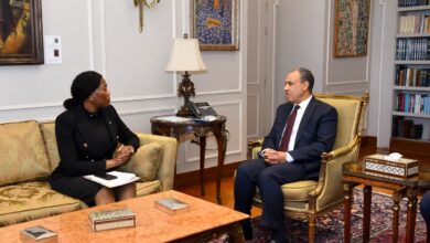 وزير الخارجية يلتقي نائبة وزير خارجية جنوب أفريقيا لبحث سبل تعزيز العلاقات الثنائية