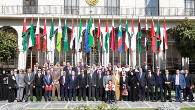 السفير رشيد خطابي: الجامعة العربية حريصة على تعزيز وتطوير العمل العربي المشترك في المجالين القانوني والقضائي