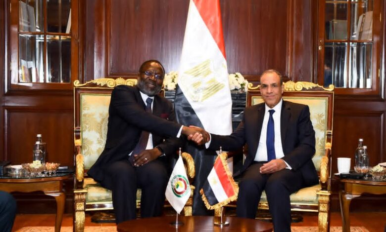 وزير الخارجية يلتقي رئيس مفوضية الإيكواس لبحث سبل تعزيز التعاون المشترك