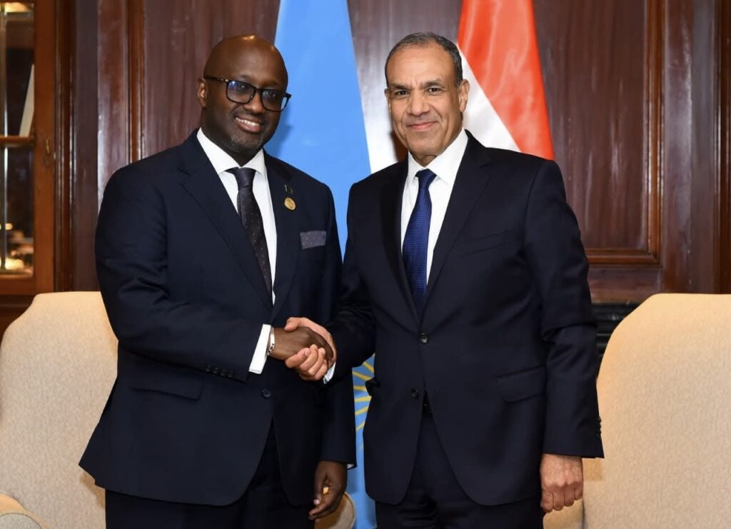 وزير الخارجية يلتقي نظيره الرواندى لبحث سبل تعزيز التعاون الثنائي