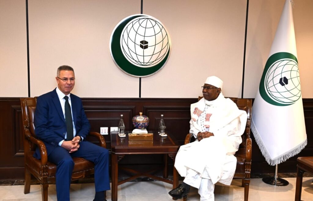 الأمين العام لمنظمة التعاون الإسلامي يستقبل الوفود المشاركة في الاجتماع التشاوري لآلية التنسيق المشتركة للمنظمات الثلاث لدعم القضية الفلسطينية الأمين العام لمنظمة التعاون الإسلامي يستقبل الوفود المشاركة في الاجتماع التشاوري لآلية التنسيق المشتركة للمنظمات الثلاث لدعم القضية الفلسطينية