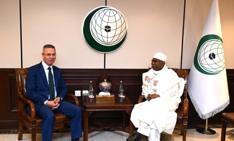 الأمين العام لمنظمة التعاون الإسلامي يستقبل الوفود المشاركة في الاجتماع التشاوري لآلية التنسيق المشتركة للمنظمات الثلاث لدعم القضية الفلسطينية الأمين العام لمنظمة التعاون الإسلامي يستقبل الوفود المشاركة في الاجتماع التشاوري لآلية التنسيق المشتركة للمنظمات الثلاث لدعم القضية الفلسطينية