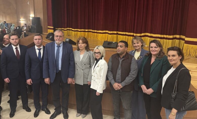 تهنئة روسية بإفتتاح قصر ثقافة الغردقة