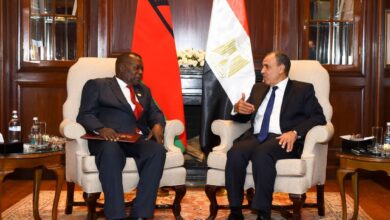 وزير الخارجية يلتقي نظيره المالاوي