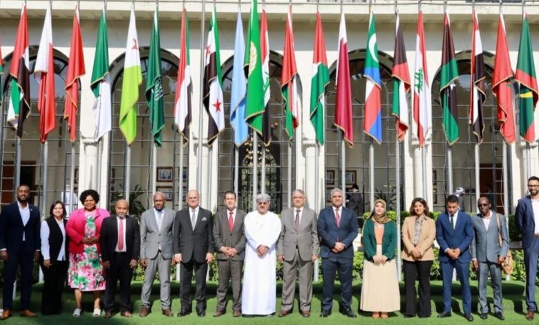 الدورة التاسعة للمجلس التنفيذي المؤقت للمعهد الثقافي العربي الافريقي بالجامعة العربية