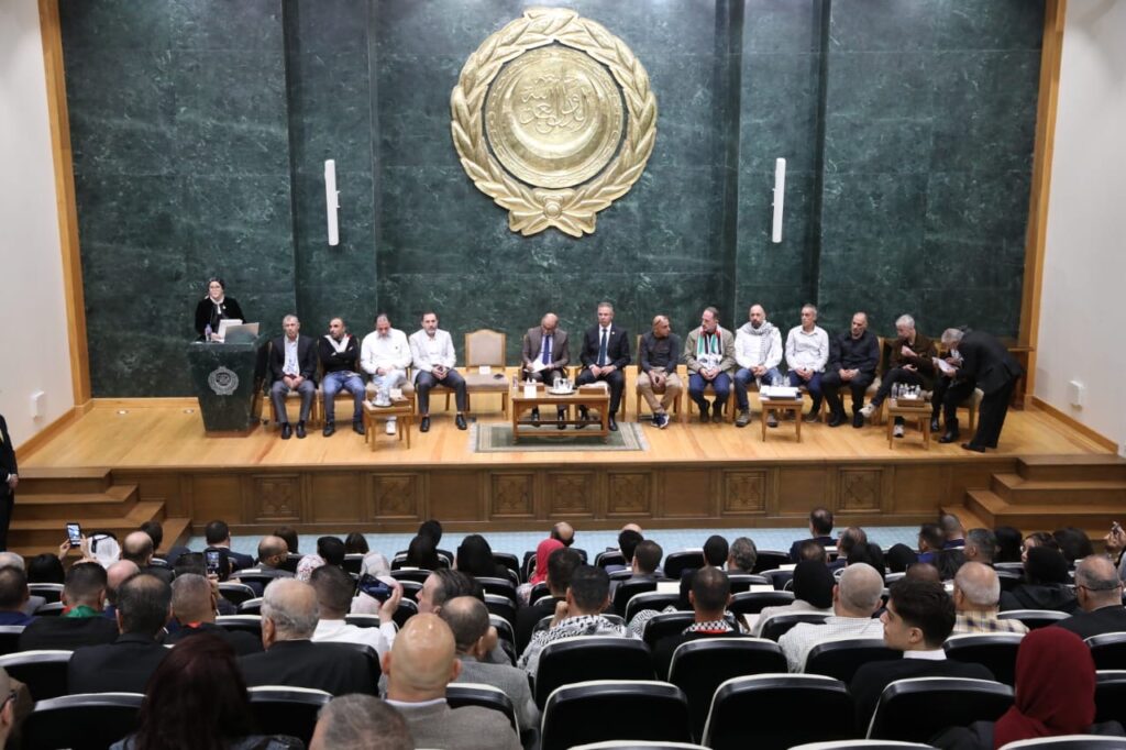 تعزيز الوعي العربي بمعاناة الأسري الفلسطينين في ندوة بالجامعة العربية تعزيز الوعي العربي بمعاناة الأسري الفلسطينين في ندوة بالجامعة العربية