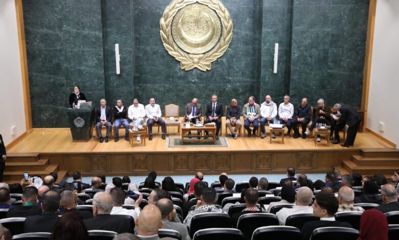 تعزيز الوعي العربي بمعاناة الأسري الفلسطينين في ندوة بالجامعة العربية