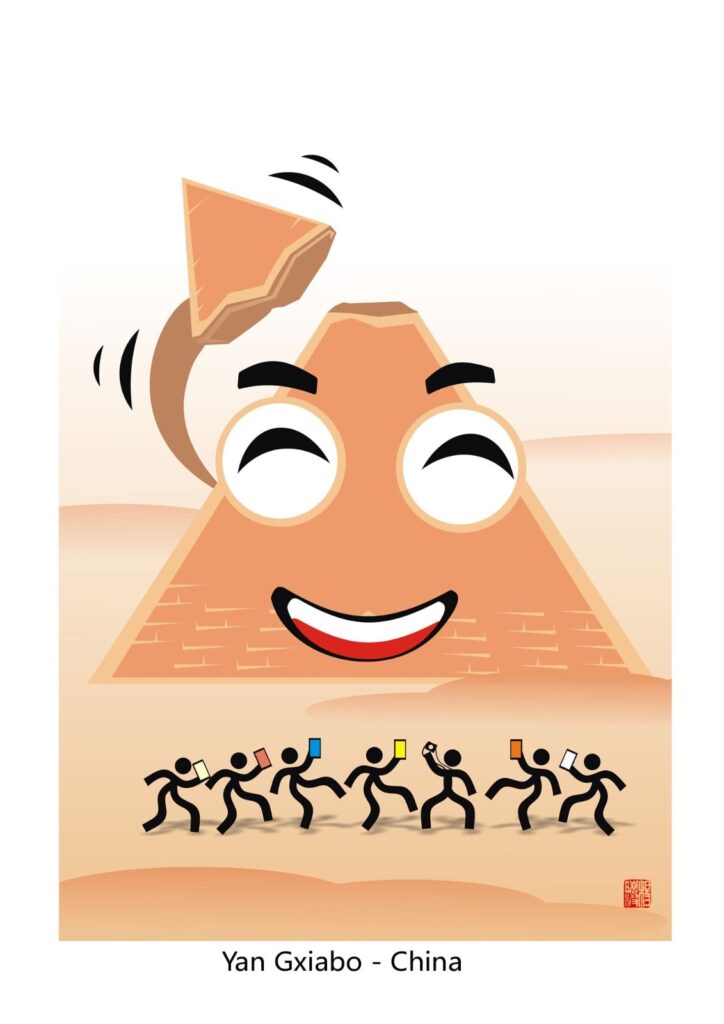 في عيد الكاريكاتير المصري الخامس… العالم يحتفي بالمتحف المصري الكبير في معرض فني استثنائي في عيد الكاريكاتير المصري الخامس… العالم يحتفي بالمتحف المصري الكبير في معرض فني استثنائي