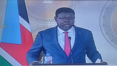 وزير خارجية جنوب السودان في مؤتمر صحفي مصر هي الوطن الثاني لنا ونسعى لمواجهة التحديات وتعزيز العلاقات