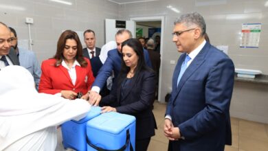 وزيرتا التضامن الاجتماعي والتنمية المحلية ومحافظ الجيزة يفتتحون المجمع الخدمي بمساكن روضة السودان وزيرتا التضامن الاجتماعي والتنمية المحلية ومحافظ الجيزة يفتتحون المجمع الخدمي بمساكن روضة السودان