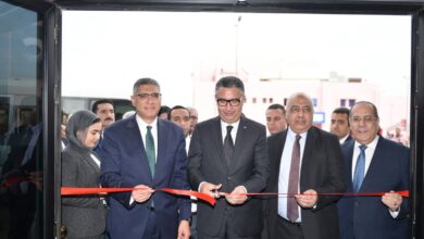 وزير التموين ومحافظ الجيزة ورئيس مدينة الإنتاج الإعلامي يفتتحون الفرع الرابع لمنافذ «كاري أون» بمقر المدينة .