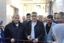 محافظ الجيزة يفتتح مبنى علاج الغسيل الكلوي الجديد بمستشفى أبوالنمرس المركزي