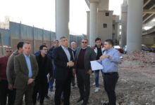 محافظ الجيزة يتفقد أعمال التطوير بالطرق والمناطق المحيطة مستشفى بولاق الدكرور