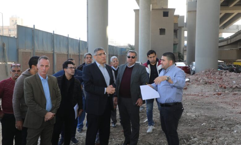 محافظ الجيزة يتفقد أعمال التطوير بالطرق والمناطق المحيطة مستشفى بولاق الدكرور