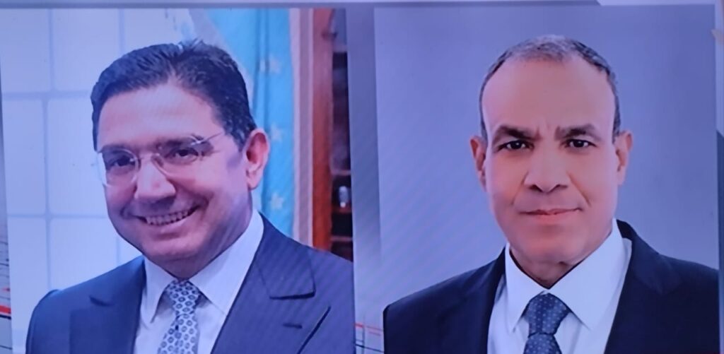 وزيرا الخارجية المصرى والمغربي يؤكدان عمق العلاقات المصرية – المغربية وزيرا الخارجية المصرى والمغربي يؤكدان عمق العلاقات المصرية – المغربية