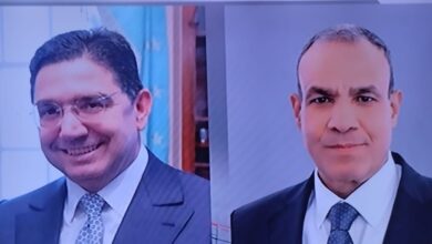 وزيرا الخارجية المصرى والمغربي يؤكدان عمق العلاقات المصرية – المغربية وزيرا الخارجية المصرى والمغربي يؤكدان عمق العلاقات المصرية – المغربية
